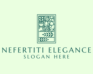 Organic Nature Plant logo design