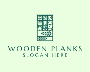 Organic Nature Plant logo design