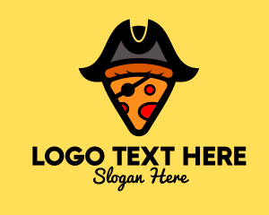Food Chain - Pizza Pirate Pizzeria logo design