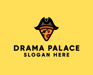 Pizza Pirate Pizzeria logo design