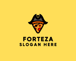 Pizza Pirate Pizzeria logo design