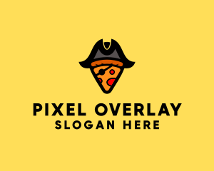 Pizza Pirate Pizzeria logo design