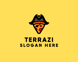 Pizza Pirate Pizzeria logo design