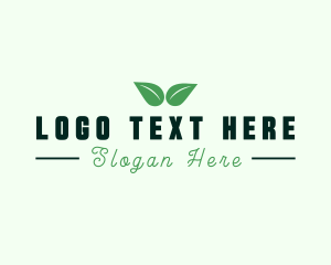 Eco Natural Leaf  Logo