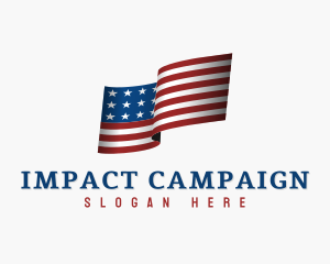 American Election Campaign logo design