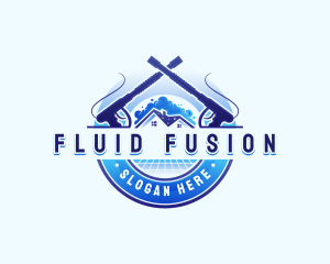 Hydro Pressure Wash Cleaner logo design