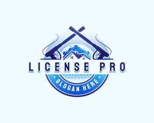 Hydro Pressure Wash Cleaner logo design