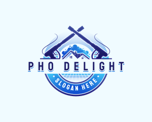 Hydro Pressure Wash Cleaner logo design