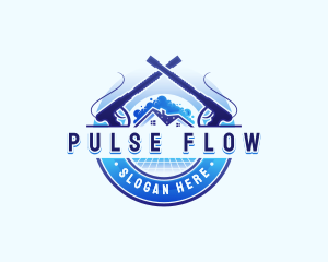 Hydro Pressure Wash Cleaner logo design