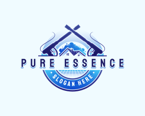 Hydro Pressure Wash Cleaner logo design