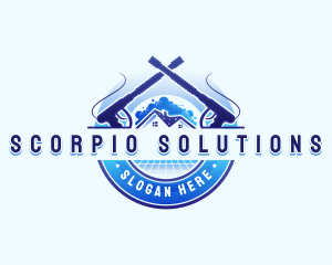 Hydro Pressure Wash Cleaner logo design