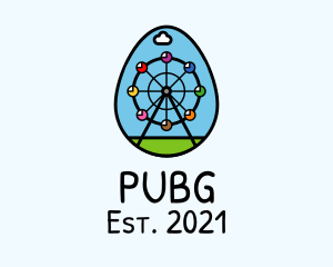 Child - Carousel Park Egg logo design