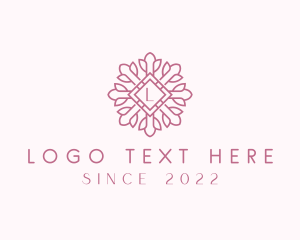 Event Styling Flower Decor  logo design
