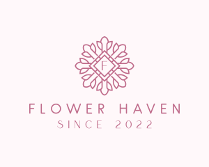 Event Styling Flower Decor  logo design