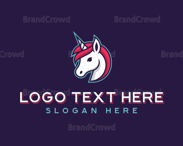 Mythical Unicorn Logo