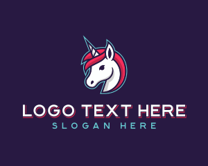 Gay - Mythical Unicorn logo design