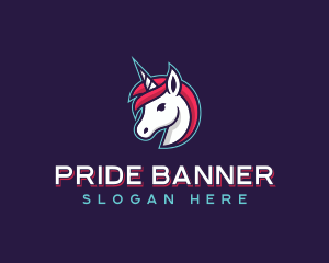 Mythical Unicorn logo design