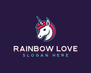 Mythical Unicorn logo design