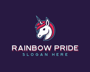 Mythical Unicorn logo design