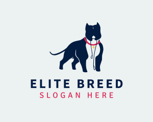 Breed - Pet Dog Animal logo design
