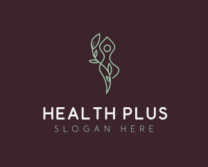 Spiritual Health Yoga logo design