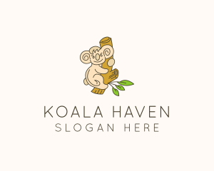 Koala - Nature Koala Safari logo design