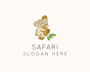 Nature Koala Safari logo design