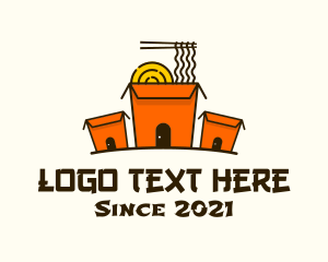 Noodle House Takeout logo design