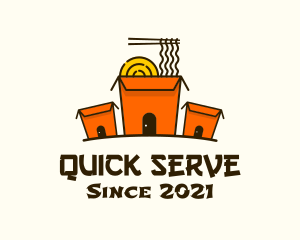 Noodle House Takeout logo design