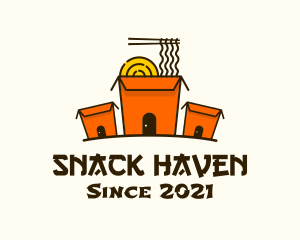 Noodle House Takeout logo design