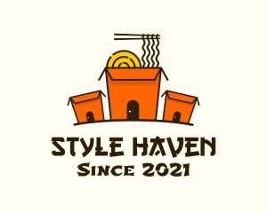 Noodle House Takeout logo design