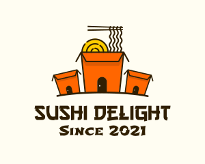 Noodle House Takeout logo design