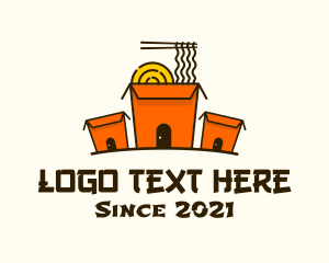 Eatery - Noodle House Takeout logo design