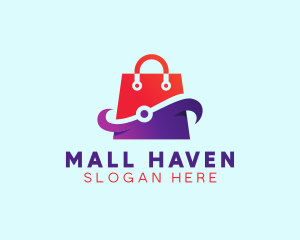 Tech Shopping Bag logo design