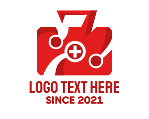 First Aid - Modern Medical First Aid logo design