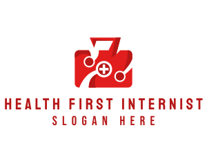 Modern Medical First Aid  logo design