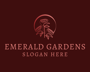 Flower Bouquet Garden logo design