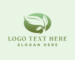 Organic Herbal Plant Logo