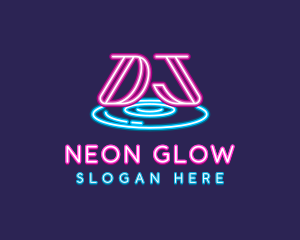 Neon - Neon DJ Music logo design