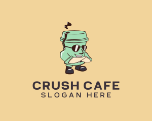 Coffee Drink Cafe logo design