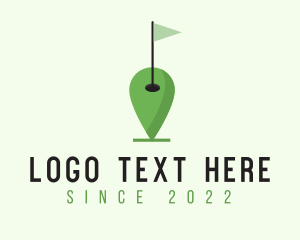 two-golf hole-logo-examples