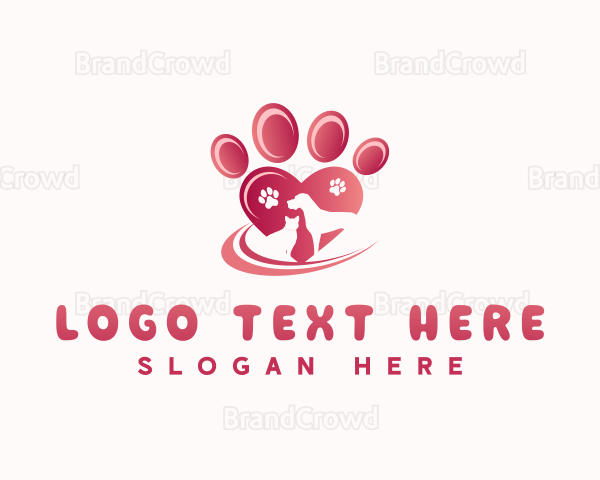 Paw Dog Cat Pet Logo