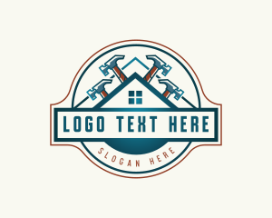 Attic - Hammer Repair Renovation logo design