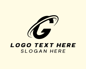 Shipping - Logistics Freight Shipment Letter G logo design