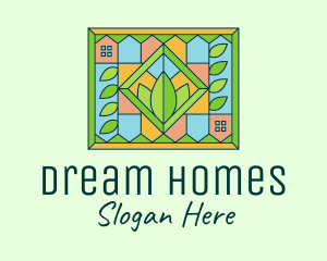 Agriculture - Stained Glass Organic Farm logo design