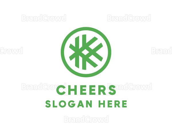 Generic Craft Symbol Letter K Logo