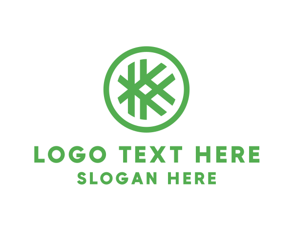 Badge - Generic Craft Symbol Letter K logo design