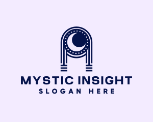 Mystic Moon Arch  logo design