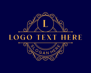 Royal - Luxury Stylist Salon logo design