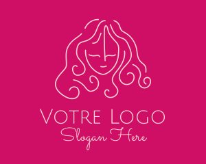 Wigs - Simple Lady Salon logo design